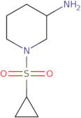 1-(Cyclopropanesulfonyl)piperidin-3-amine