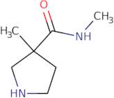 N,3-Dimethylpyrrolidine-3-carboxamide