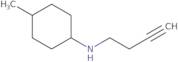 N-But-3-ynyl-4-methylcyclohexan-1-amine