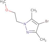 4-Bromo-1-(2-methoxyethyl)-3,5-dimethyl-1H-pyrazole