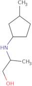 2-[(3-Methylcyclopentyl)amino]propan-1-ol