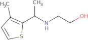 2-{[1-(3-Methylthiophen-2-yl)ethyl]amino}ethan-1-ol