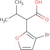 2-(3-Bromofuran-2-yl)-3-methylbutanoic acid