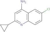 6-Chloro-2-cyclopropylquinolin-4-amine