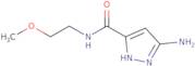 3-Amino-N-(2-methoxyethyl)-1H-pyrazole-5-carboxamide