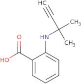 2-[(2-Methylbut-3-yn-2-yl)amino]benzoic acid
