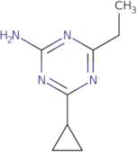 4-Cyclopropyl-6-ethyl-1,3,5-triazin-2-amine
