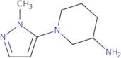 1-(1-Methyl-1H-pyrazol-5-yl)piperidin-3-amine