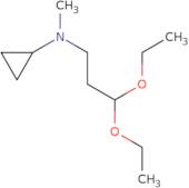 N-(3,3-Diethoxypropyl)-N-methylcyclopropanamine