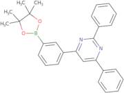 2,4-Diphenyl-6-(3-(4,4,5,5-tetramethyl-1,3,2-dioxaborolan-2-yl)phenyl)pyrimidine