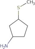 3-(Methylsulfanyl)cyclopentan-1-amine