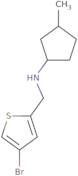 N-[(4-Bromothiophen-2-yl)methyl]-3-methylcyclopentan-1-amine