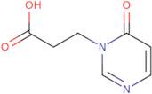 3-(6-Oxo-1,6-dihydropyrimidin-1-yl)propanoic acid