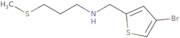 N-[(4-Bromothiophen-2-yl)methyl]-3-methylsulfanylpropan-1-amine