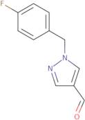 1-[(4-Fluorophenyl)methyl]-1H-pyrazole-4-carbaldehyde