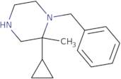 1-Benzyl-2-cyclopropyl-2-methylpiperazine