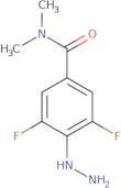 3,5-Difluoro-4-hydrazinyl-N,N-dimethylbenzamide