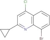 8-Bromo-4-chloro-2-cyclopropylquinoline