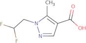 1-(2,2-Difluoroethyl)-5-methyl-1H-pyrazole-4-carboxylic acid