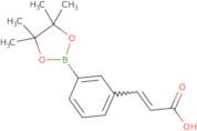(E)-3-[3-(4,4,5,5-Tetramethyl-1,3,2-dioxaborolan-2-yl)phenyl]prop-2-enoic acid