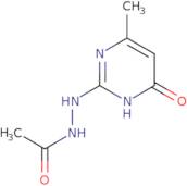 N'-(4-Hydroxy-6-methylpyrimidin-2-yl)acetohydrazide