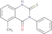 2,3-Dihydro-5-methyl-3-phenyl-2-thioxo-1H-quinazolin-4-one