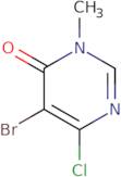 5-Bromo-6-chloro-3-methyl-3,4-dihydropyrimidin-4-one