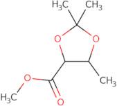 (4S,5S)-2,2,5-Trimethyl-1,3-dioxolane-4-carboxylic acid methyl ester