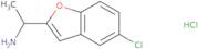 1-(5-Chloro-1-benzofuran-2-yl)ethan-1-amine hydrochloride