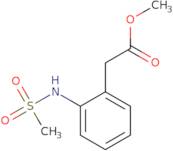 Methyl 2-(Methylsulfonamido)phenylacetate