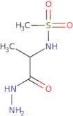 N-[1-(Hydrazinecarbonyl)ethyl]methanesulfonamide