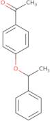 1-[4-(1-Phenylethoxy)phenyl]ethan-1-one