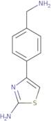 4-[4-(Aminomethyl)phenyl]-1,3-thiazol-2-amine