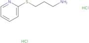 3-(Pyridin-2-ylsulfanyl)propan-1-amine dihydrochloride