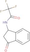 2,2,2-Trifluoro-N-(3-oxo-2,3-dihydro-1H-inden-1-yl)acetamide