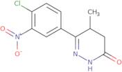 6-(4-Chloro-3-nitrophenyl)-5-methyl-4,5-dihydropyridazin-3(2H)-one