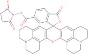 Spiro[isobenzofuran-1(3H),9′-[1H,5H,9H,11H,15H]xantheno[2,3,4-ij:5,6,7-i'j′]diquinolizine], 2,5-pyrrolidinedione