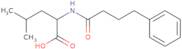 (2S)-4-Methyl-2-(4-phenylbutanamido)pentanoic acid