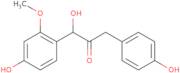 1-Hydroxy-1-(4-hydroxy-2-methoxyphenyl)-3-(4-hydroxyphenyl)propan-2-one