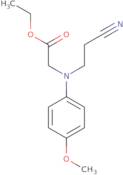 Ethyl 2-[(2-cyanoethyl)(4-methoxyphenyl)amino]acetate