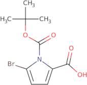 5-Bromo-1-(tert-butoxycarbonyl)-1H-pyrrole-2-carboxylic acid