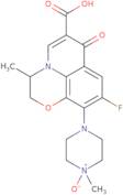 (R)-Ofloxacin N-oxide acetic acid salt