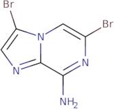 3,6-Dibromoimidazo[1,2-a]pyrazin-8-amine