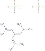 [3-(Dimethylamino)-2-(dimethyliminiomethyl)prop-2-enylidene]dimethylammonium ditetrafluoroborate