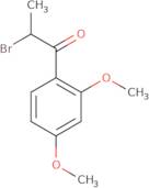 2-Bromo-1-(2,4-dimethoxyphenyl)propan-1-one