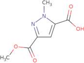 3-(methoxycarbonyl)-1-methyl-1H-pyrazole-5-carboxylic acid