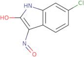 6-Chloro-3-(hydroxyimino)-2,3-dihydro-1H-indol-2-one