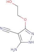 5-Amino-3-(2-hydroxyethoxy)-1H-pyrazole-4-carbonitrile