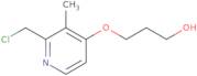 3-((2-(Chloromethyl)-3-methylpyridin-4-yl)oxy)propan-1-ol