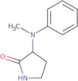 3-[Methyl(phenyl)amino]pyrrolidin-2-one